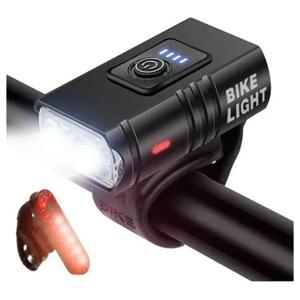 Set de Luces Bicicleta Delantera y Trasera Norplat