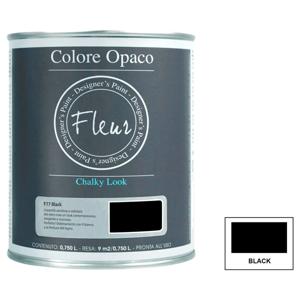 Pintura 750 ml Chalky look negro mate Fleur