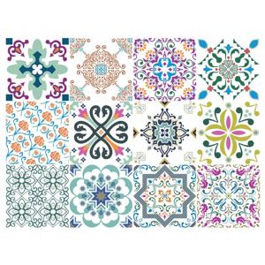 Vinilo adhesivo 15x15 cm Minit 12 unidades