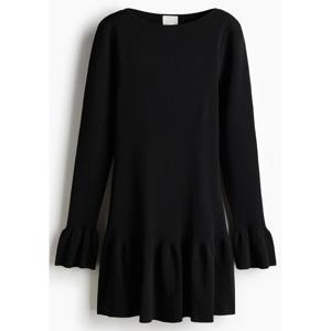 Vestido en punto acanalado