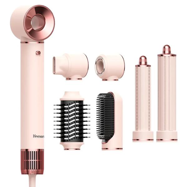 Secador De Pelo 6 En 1 Multifunción Homen Tecnología Iones