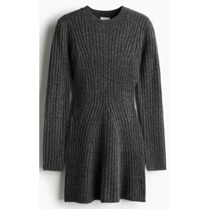 Vestido en punto acanalado