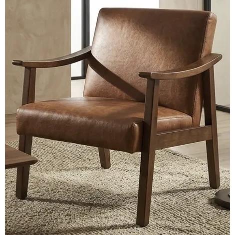 Poltrona 1 cuerpo Michine 61x74x72 cm Café