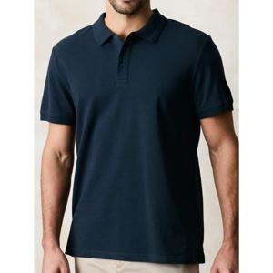 Polera Piqué Cuello Polo Básica