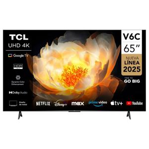 LED Smart TV 65" 4K UHD V6C Google TV TCL