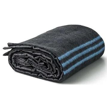 Frazada American Family 1.5 Plazas Listada Azul