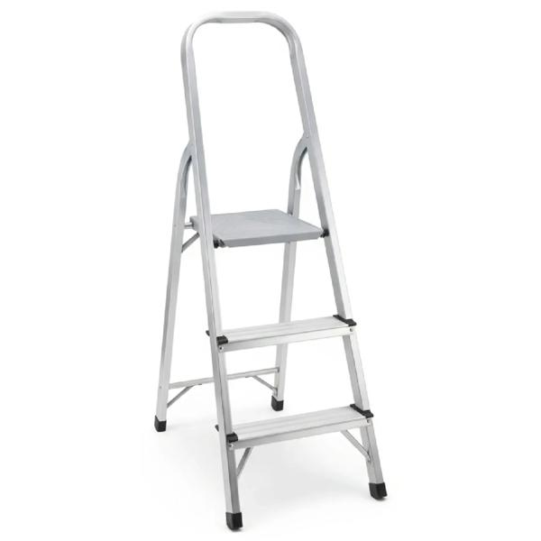 Escalera alto 121 cm 3 niveles básico Cotidiana