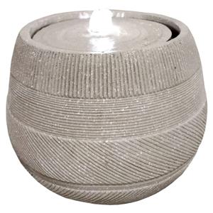 Fuente agua con LED Redonda 20 cm
