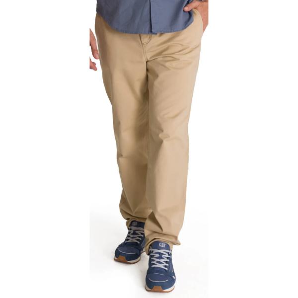 Pantalón Hombre Straight Chino Beige CAT