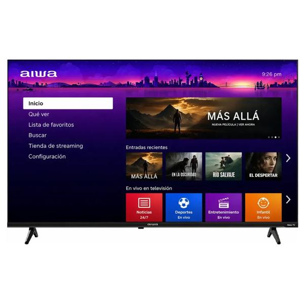 Smart TV Aiwa 32" HD Roku TV Bluetooth WiFi