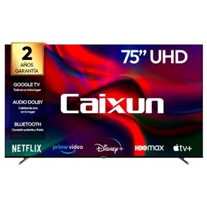Smart TV LED Caixun Google TV 75" UHD 4K C75VHUG