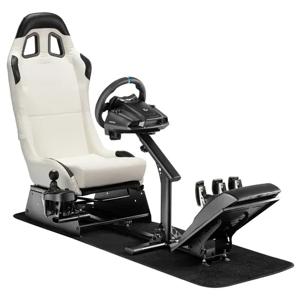 Silla Gamer Blanco Simulador Thrustmaster Fanatec Logitech