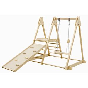 Juego escalada plegable Montessori 4 en 1 café