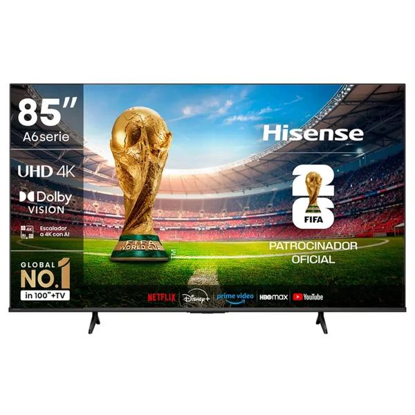 LED Smart TV 85'' 4K UHD Hisense 85A6NV