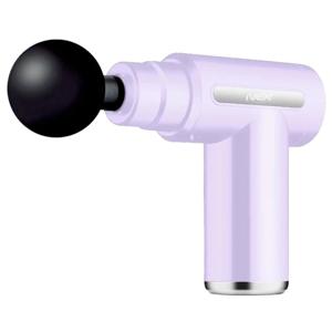 Pistola de Masaje 6 Niveles con Control Digital y Estuche Lavanda