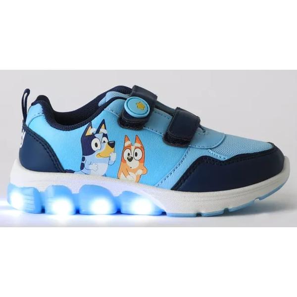 Zapatilla Urbana Print Bingo y Bluey Niño con Luces