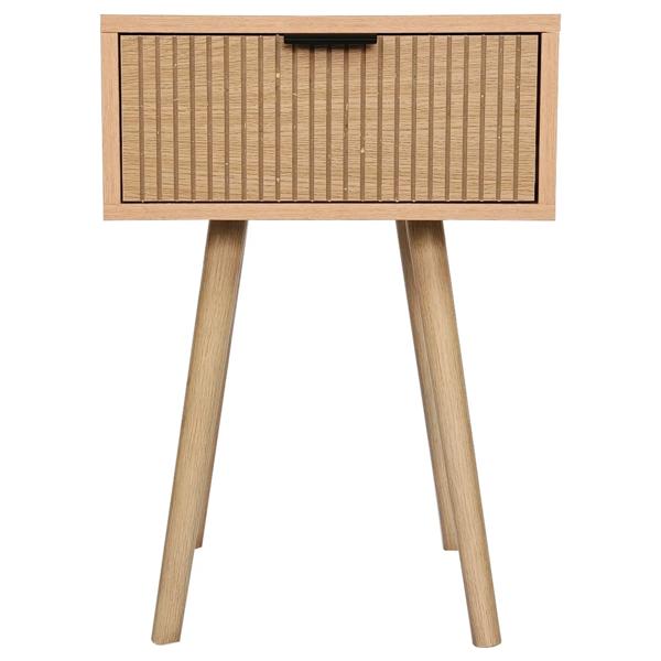 Velador Goja natural 1 cajón