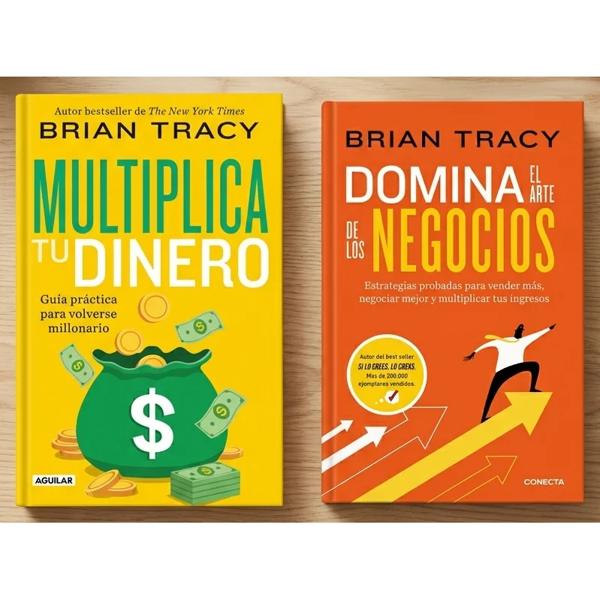 Combo Libros de Negocios y Finanzas Brian Tracy (2 Títulos)