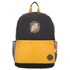 Mochila Harry Potter Hufflepuff Amarillo Negro