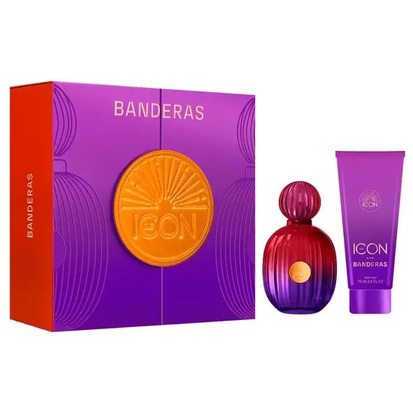 Set Perfume The Icon Elixir EDP Intense Mujer 100 ml + Loción Corporal 75 ml