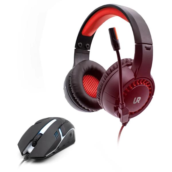 Kit Gamer 2 en 1: Headset + Mouse