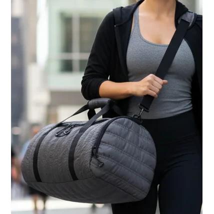 Bolso Saxoline Puffer Belfast 40 Lt Gris