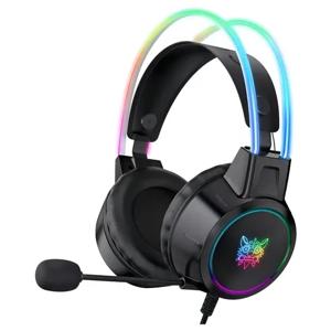 Audífonos Gamer Negros Onikuma X15 Pro con Luces RGB