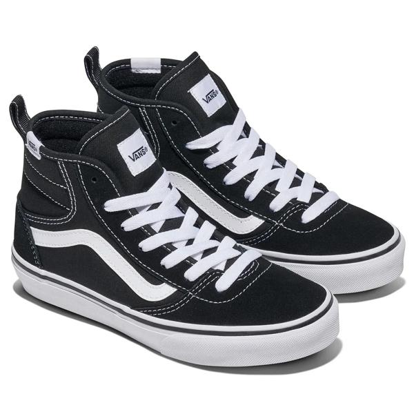 Zapatilla Niño Ashwood Hi Decon Negro Vans