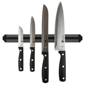 Set Cuchillos 4 Piezas Blade + Soporte Magnético Magefesa