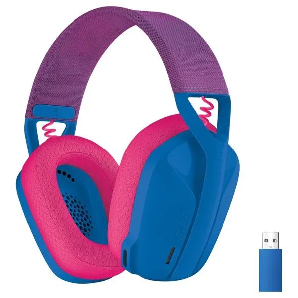Audífonos Gamer Inalámbricos Logitech Lightspeed Azul