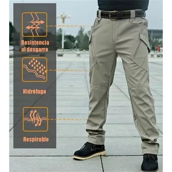 Pantalón Táctico Militar Impermeable Cortavientos IX9