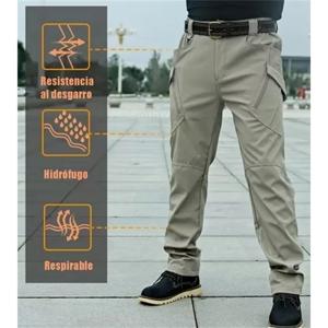 Pantalón Táctico Militar Impermeable Cortavientos IX9