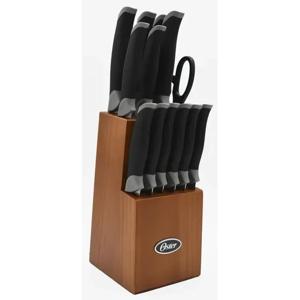 Oster Set de Cuchillos Lindbergh Acero Inoxidable 14 Piezas Negro
