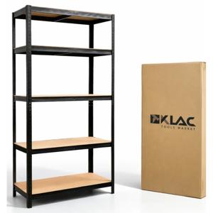 Estante Rack Metálico 5 Repisas 180x90x40 cm Klac Tools