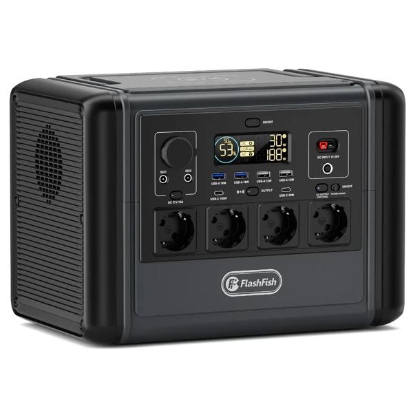 Generador Solar 1200W 768Wh Batería UPS LiFePO4