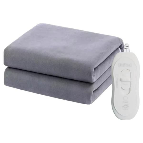 Calienta Cama 2 Plazas 150x180cm Gris
