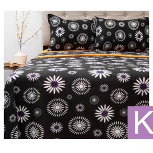Juego de sábanas king polar estampada Composé D7