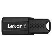Pendrive Lexar 64GB S80 USB 3.1 Black, hasta 150MB/s lectura y 60MB/s escritura