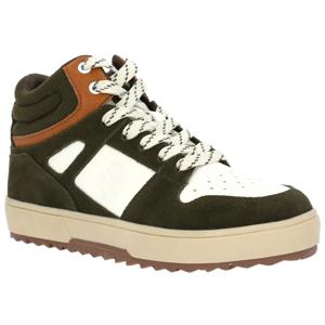 Zapatilla Cuero Niño Moslo Café