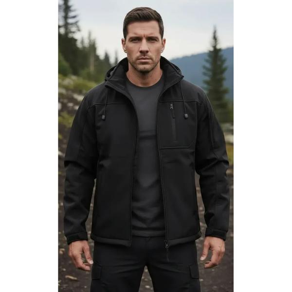 Chaqueta Softshell Térmica Impermeable Hombre