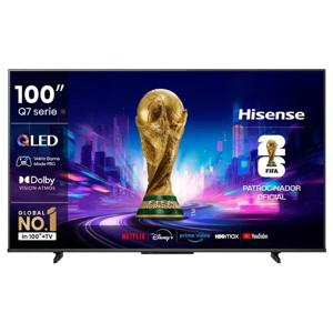 Smart TV 100" QLED 4K UHD Google TV Gamer 144Hz Hisense