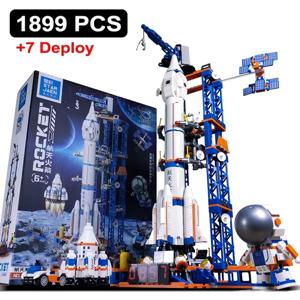 Cohete de Bloques de Construcción 1899 Pcs