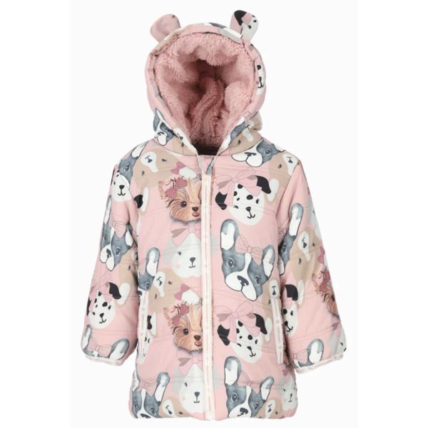 Parka bebé niña con perritos Limonada