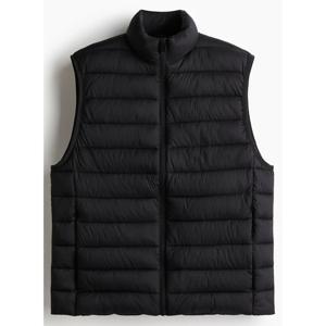 Parka puffy sin mangas repelente al agua Slim Fit