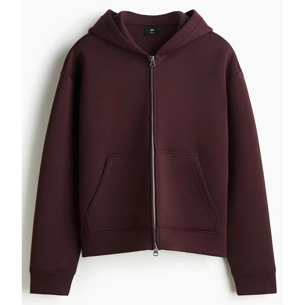 Polerón hoodie efecto neopreno Loose Fit