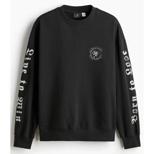 Polerón con estampado Oversized Fit