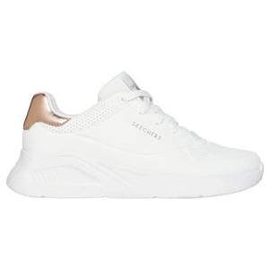 Zapatillas Mujer Uno Lite Shimmer Along Blanco Skechers