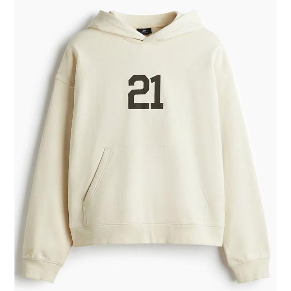 Polerón hoodie boxy Oversized Fit