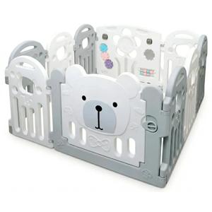 Corral Bebé Plegable Infantil Reja Seguridad Dulce Abrazo 120x120cm