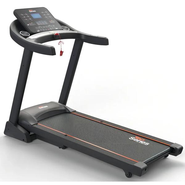 Trotadora Ten Series S6000 16kmh Plegable Inclinación Auto Color Negro